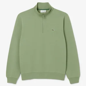 Sudadera Lacoste con Cremallera Verde Hombre