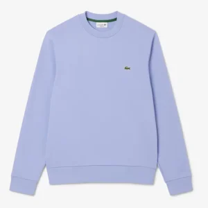 Sudadera Lacoste con Logo Morada Hombre