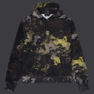 Sudadera con Capucha Dolly Noire Leshen Negra Hombre