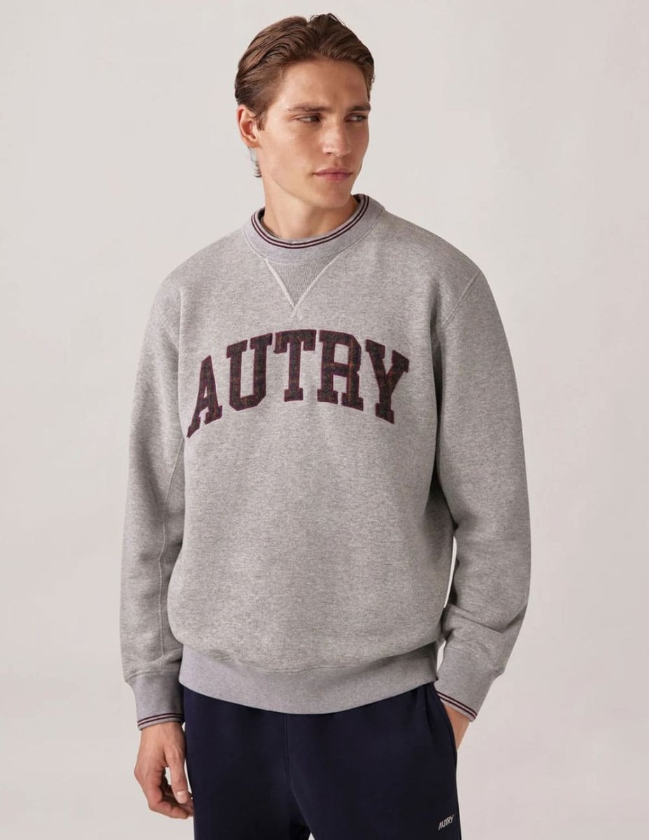 Sudadera Autry con Logo Gris Hombre - Imagen 6