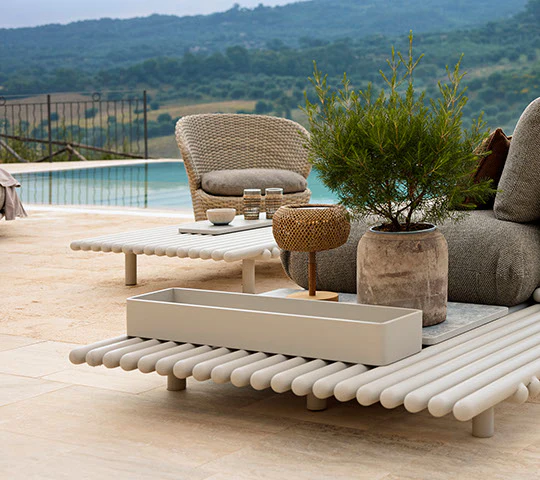 Sticks Tablero de mesa de cerámica 83x23 cm - Imagen 7