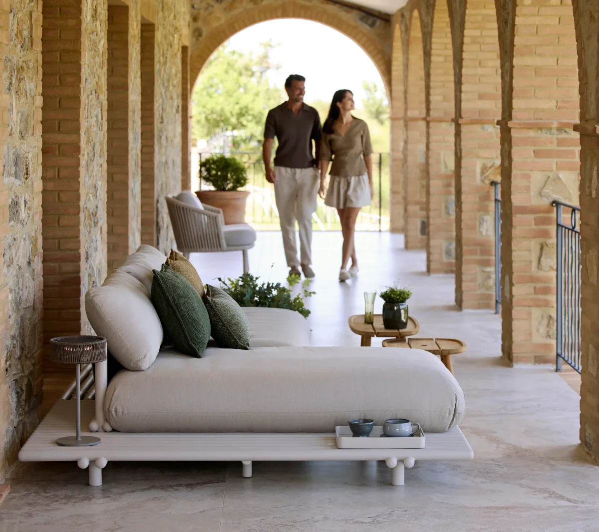 Sticks Platform, sofá con chaise longue - Imagen 8