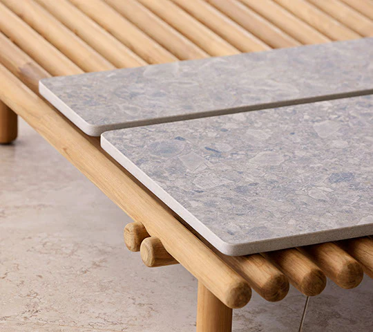 Sticks Tablero de mesa de cerámica 83x23 cm - Imagen 4