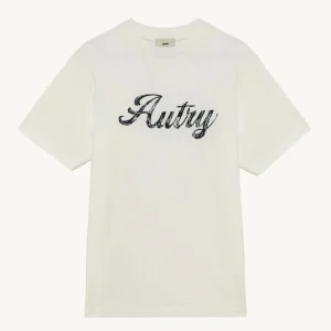 Camiseta Autry Heritage Logo Graphic Blanca Hombre