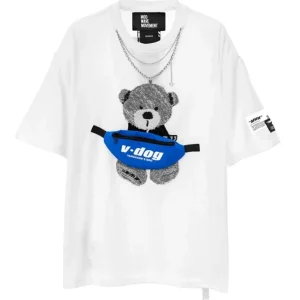 Camiseta MWM Teddy Blanca Unisex