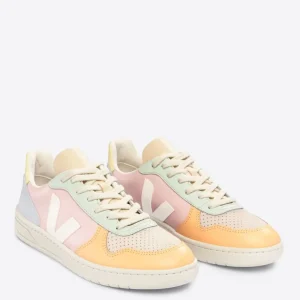 Veja V-10 Leather Multicolor Mujer
