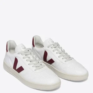 Veja V-10 CWL Blancas y Burdeos Unisex
