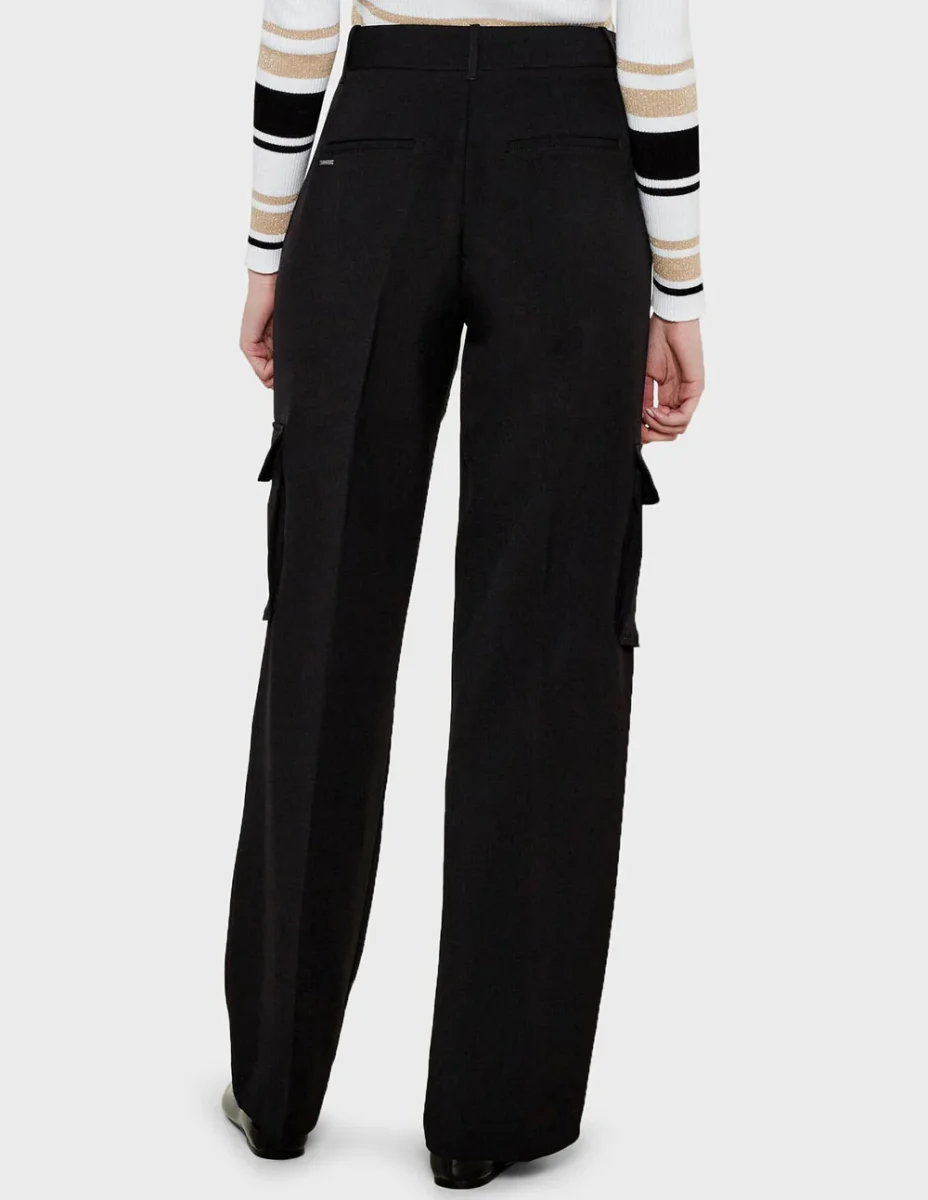 Pantalón Cargo GUESS Matea Negro Mujer - Imagen 3