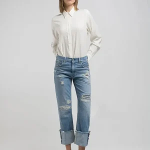 Pantalón Vaquero Replay Akeme Azul Mujer