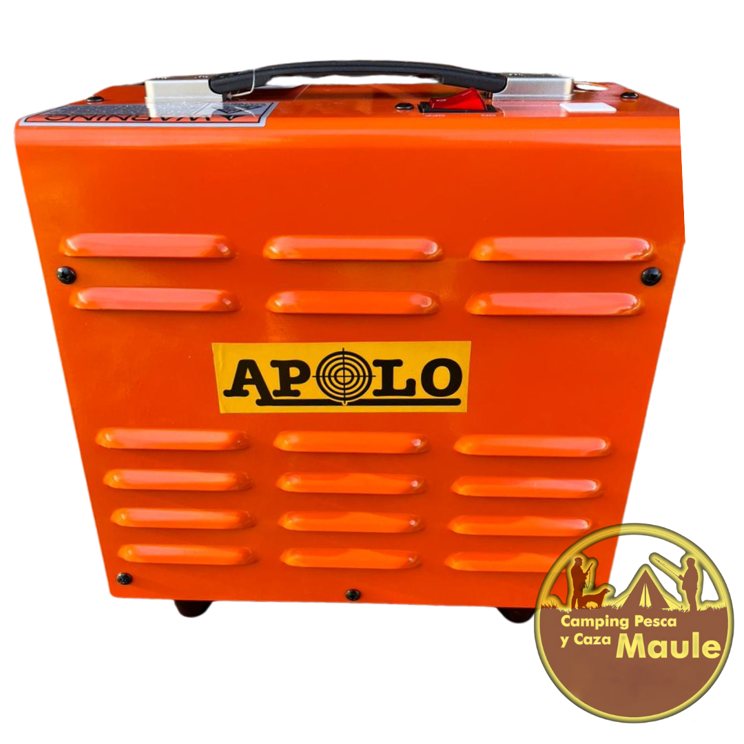 Compresor Eléctrico APOLO Maximum Plus Naranjo AutoStop 12 – 220 V – Upgraded