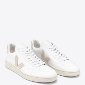 Veja V-12 Leather Blancas y Beiges Unisex
