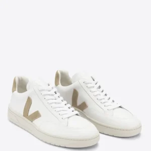 Veja V-12 Leather Blancas y Beiges Unisex