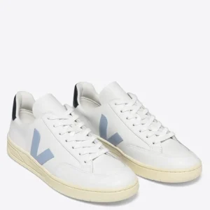 Veja V-12 Leather Blancas y Azules Unisex