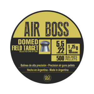Postón APOLO Domed Field Target – Air Boss 5.5mm 500Uni
