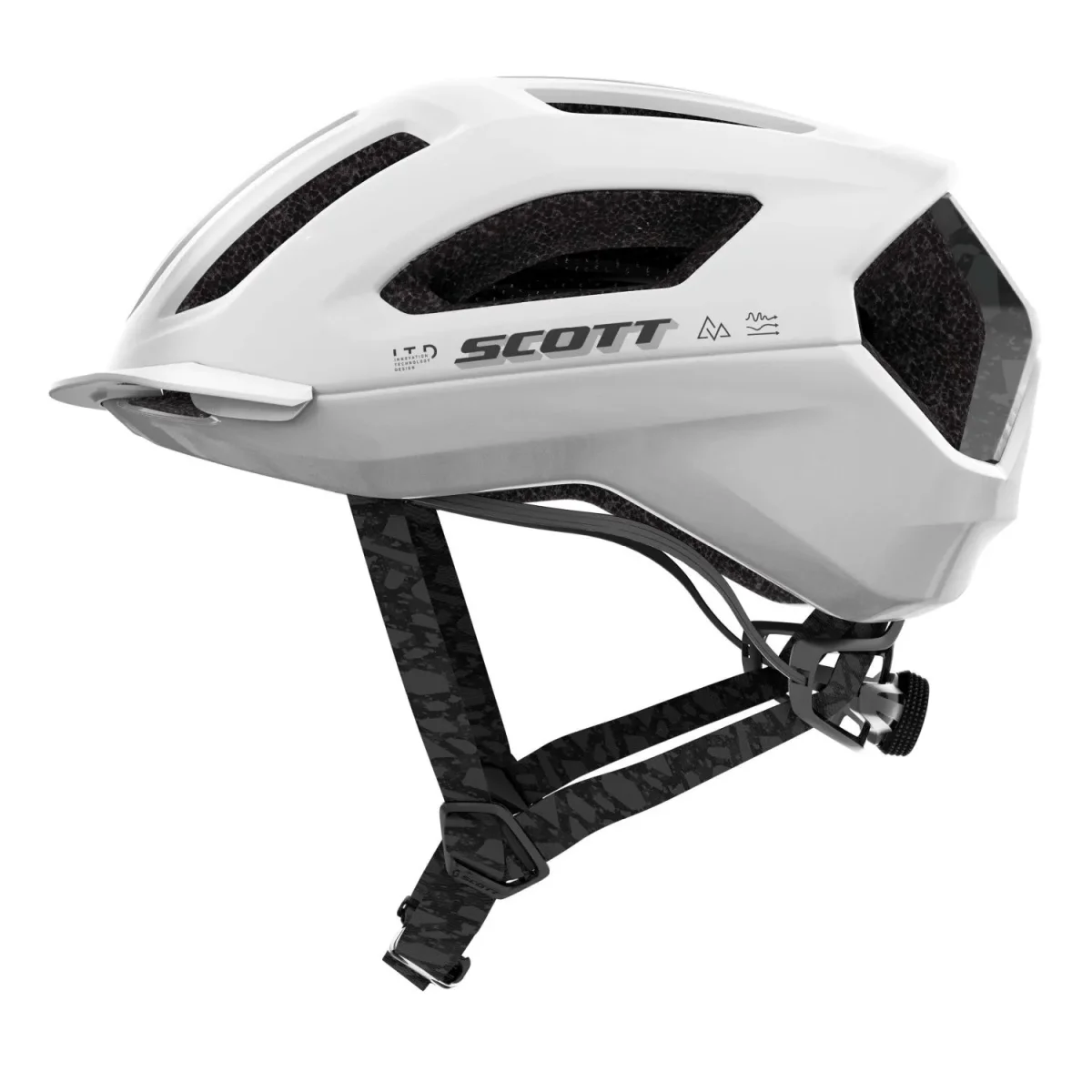 Casco Scott Sierra Mips Blanco - Imagen 4