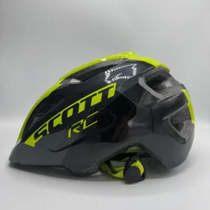 Casco Scott Spunto JR Negro/Amarillo talla unica