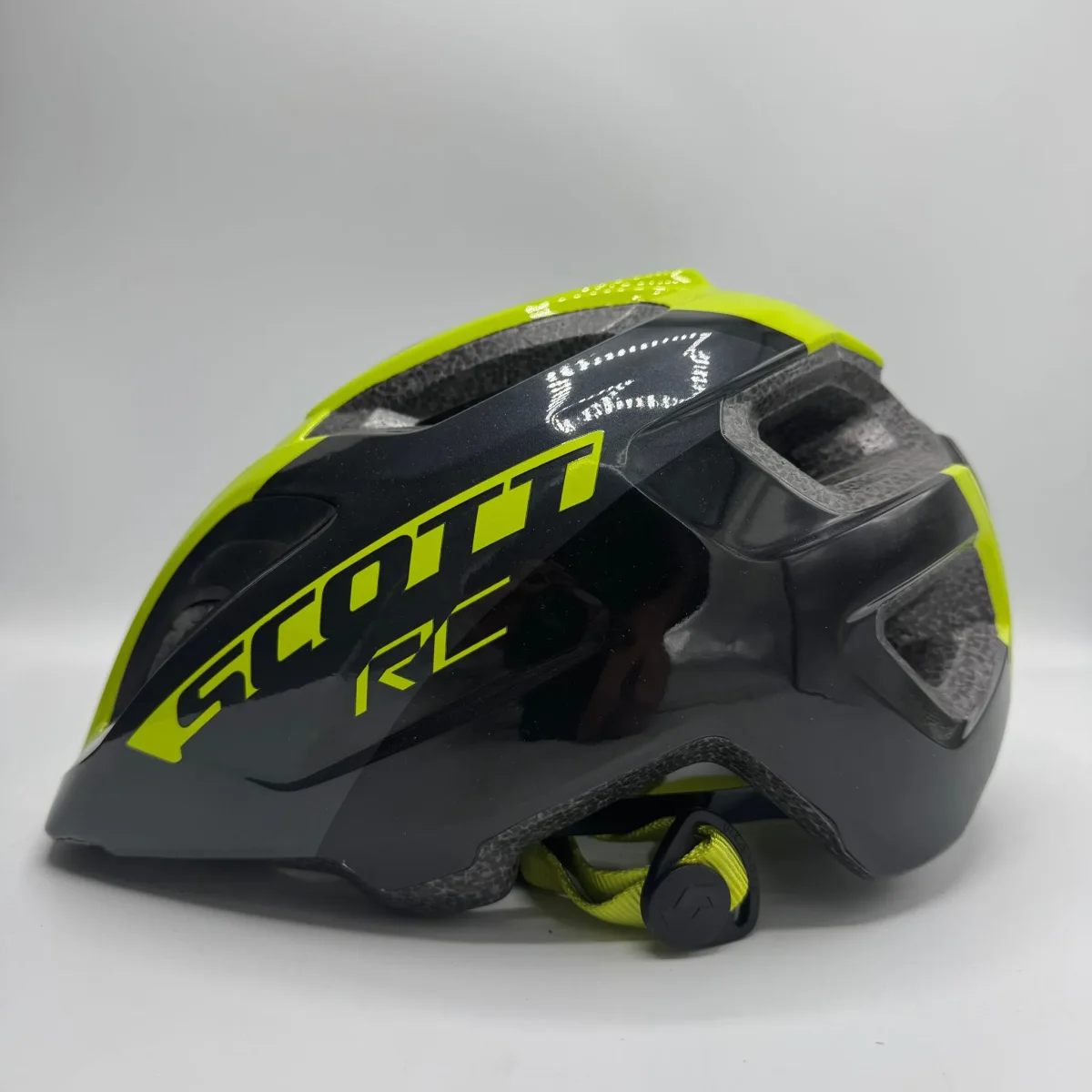 Casco Scott Spunto JR Negro/Amarillo talla unica - Imagen 2